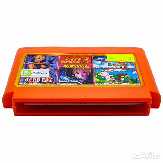 8-bit 4 в 1 cross fire dead FOX snow bros turtle