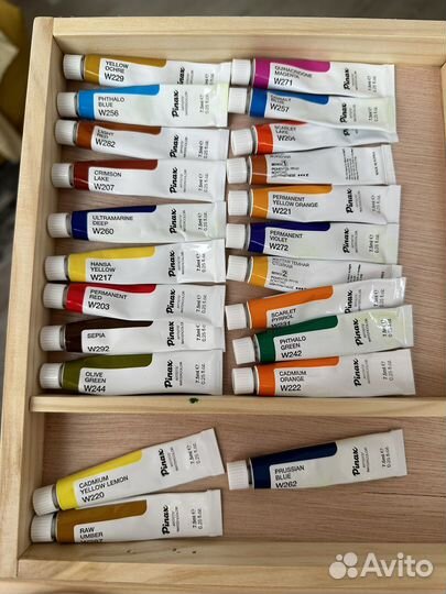 Акварель Pinax в тубах