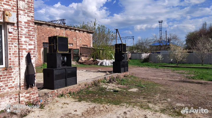 Эстрадные динамики 18, 15 дюймов 3/6 кВт