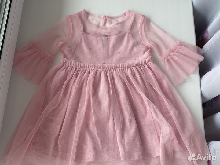 Платье для девочки 92
