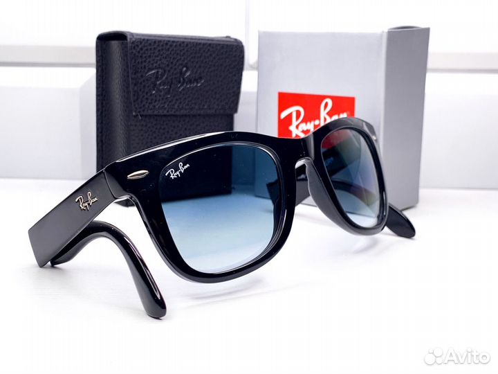 Очки Ray Ban Wayfarer Folding 4105 Голубые