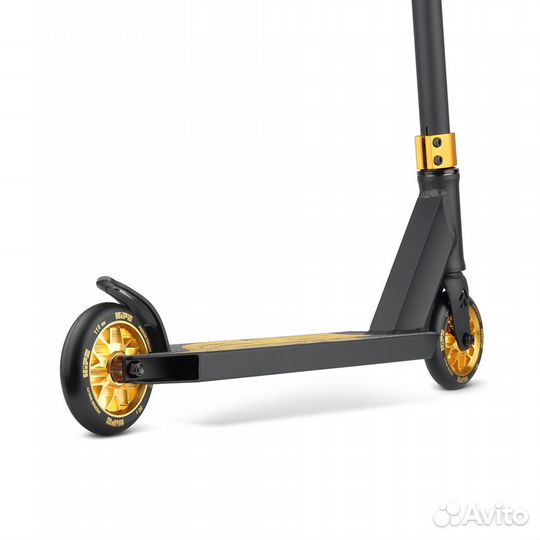Трюковой самокат хайп х3 золотой