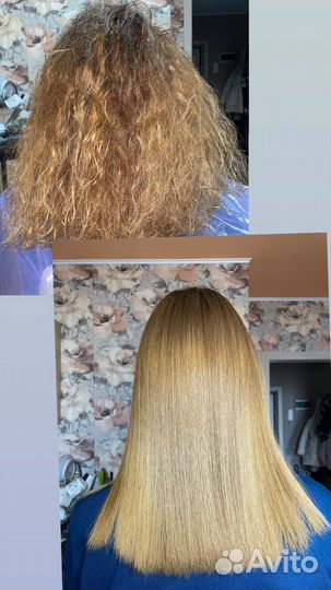 Кератиновое выпрямление и ботокс для волос