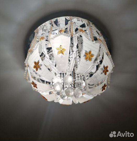 Люстра потолочная бу