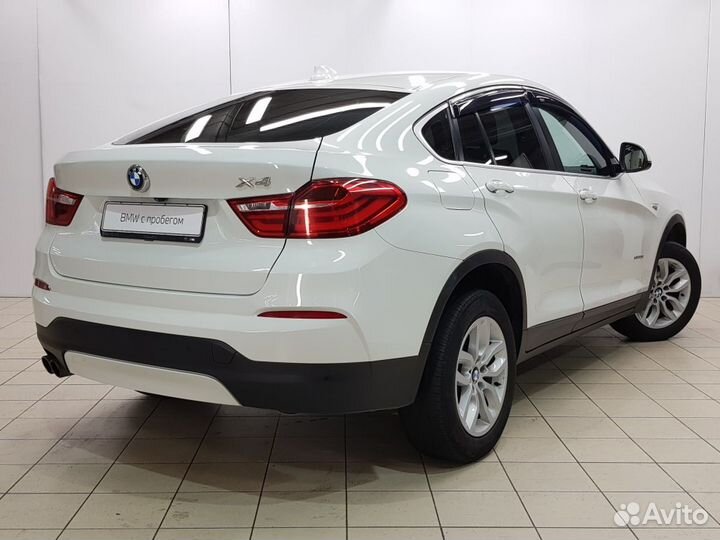 BMW X4 2.0 AT, 2015, 124 572 км