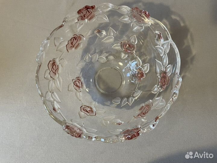 Хрустальная ваза