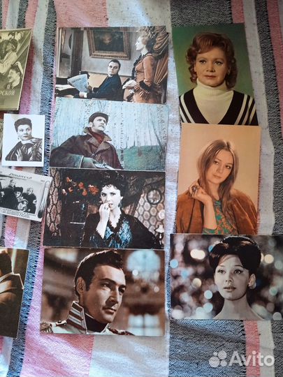 Открытки СССР артисты одним лотом