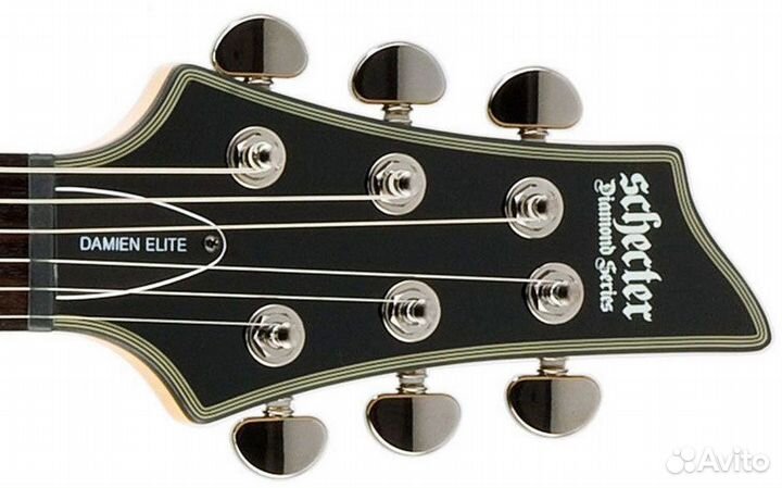 Электрогитара Schecter Damien Elite-6 FR stblk