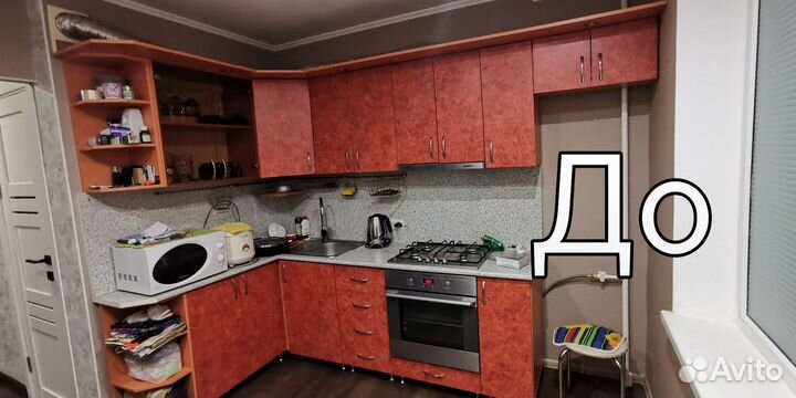 Замена кухонных фасадов и столешниц