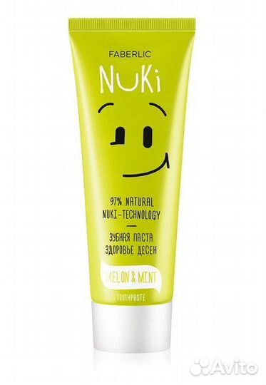 Зубная паста nuki от faberlic