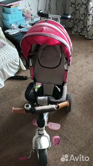 Детский трехколесный велосипед бу