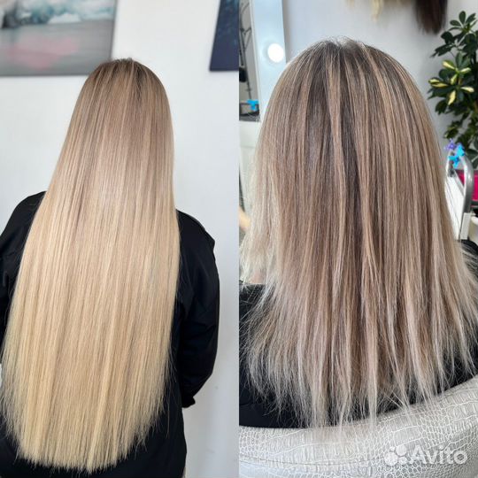 Микронаращивание волос