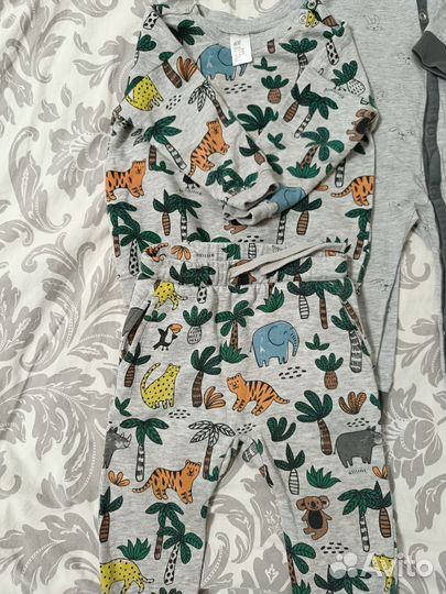 Пижамы H&M набором 74-80