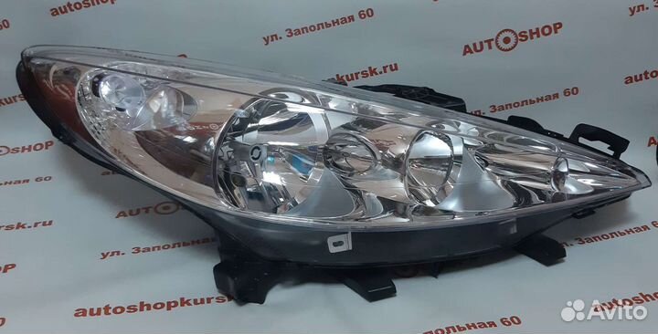 Фара передняя Пежо 207 peugeot 207 птф Фонари