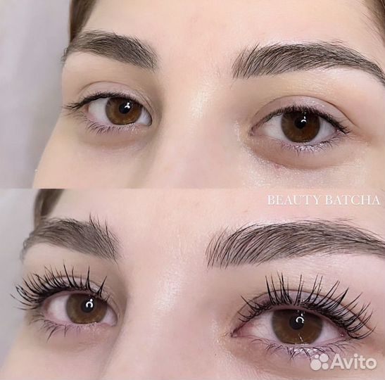 Стрейчинг ресниц / ботокс ресниц / ламинирование