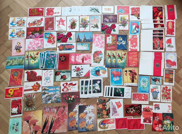 Открытки, конверты СССР 50-80 годы