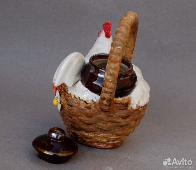 Чайник заварочный Петух Керамика Фарфор