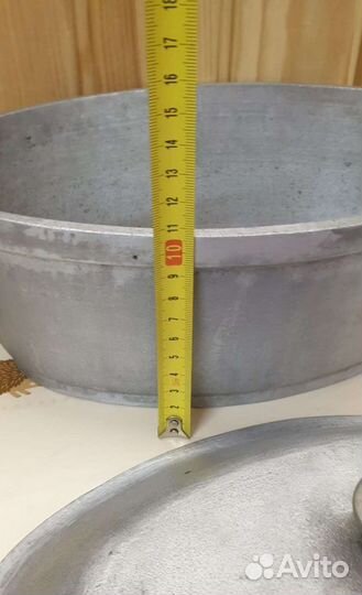 Утятница 4л жаровня кастрюля алюминиевая