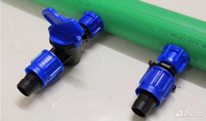 Фитинги для капельного полива растений