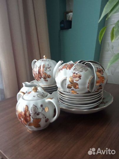Чайный сервиз. Лфз. Новый. 