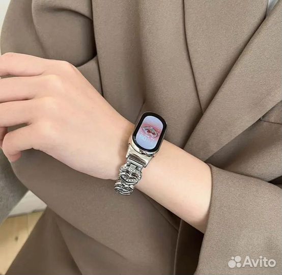 Металлический ремешок для Mi band Xiaomi 9/8