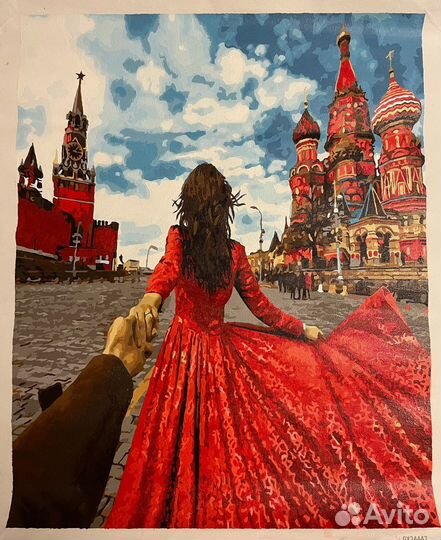 Картина 40*50 «Москва»