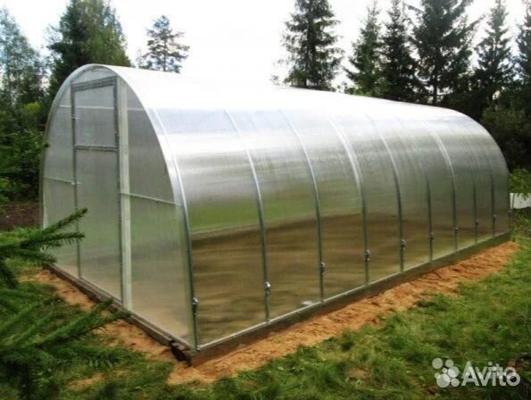 Теплицы Арочные Капелька Прямостенные