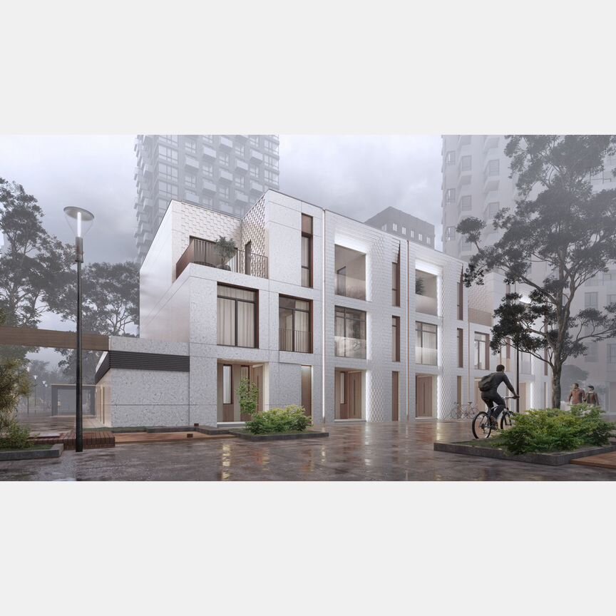 2-к. квартира, 58,6 м², 12/19 эт.