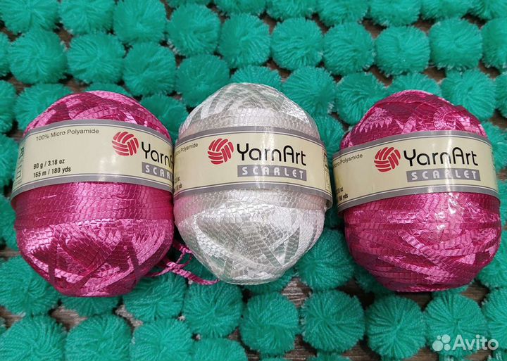 Пряжа YarnArt Scarlet