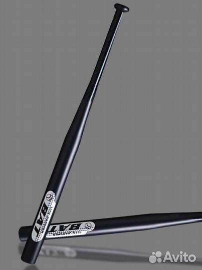 Бита спортивная (71 см) бейсбольная металлическая