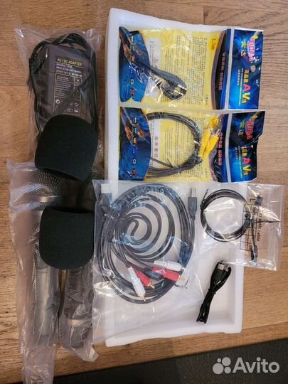 Караоке система с двумя микрофонами