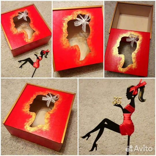 Шкатулка большая подарочная