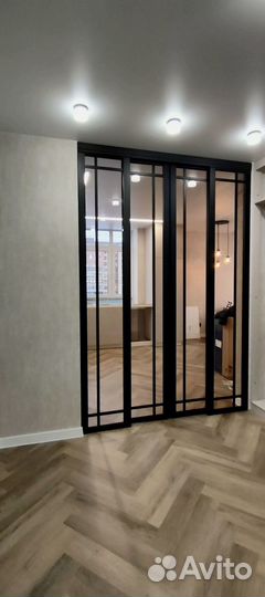 Перегородки межкомнатные стеклянные