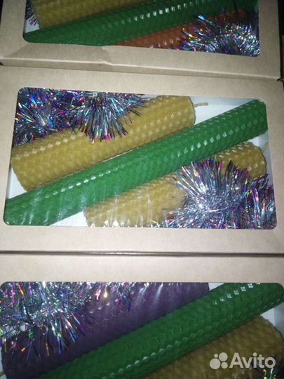 Свечи из вощины