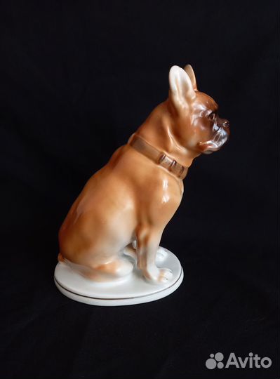 Фарфоровая статуэтка Боксер лфз