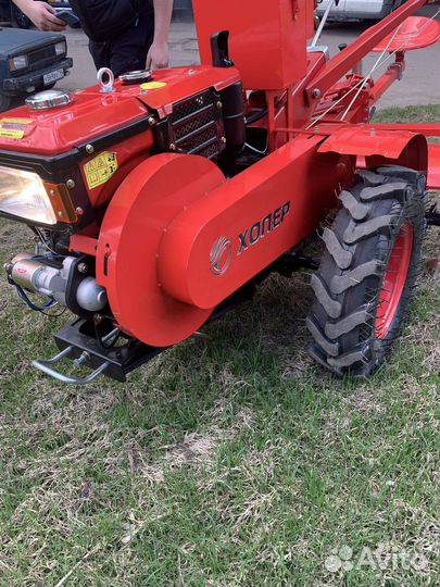 Мотоблок хопер мт-15 Е. Тяжёлого Класса