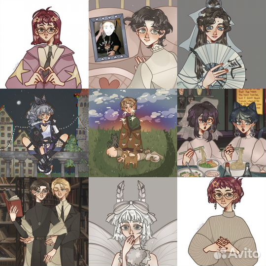 Рисунки на заказ арт