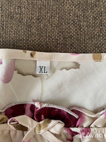 Халат женский шелковый