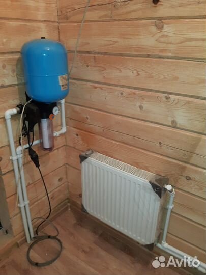 Монтаж отопления и водопровода