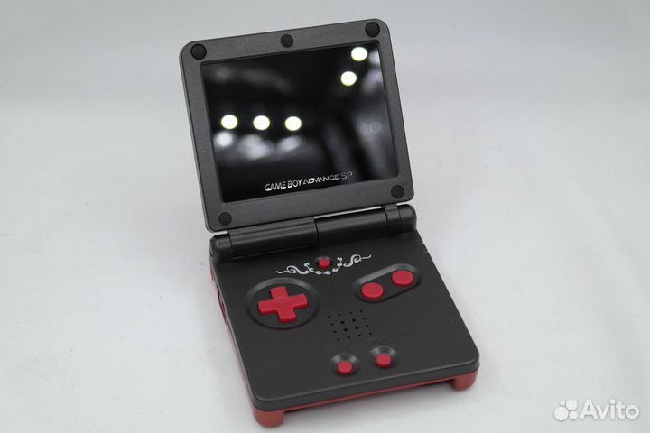 Gameboy Advance SP Custom IPS Красный