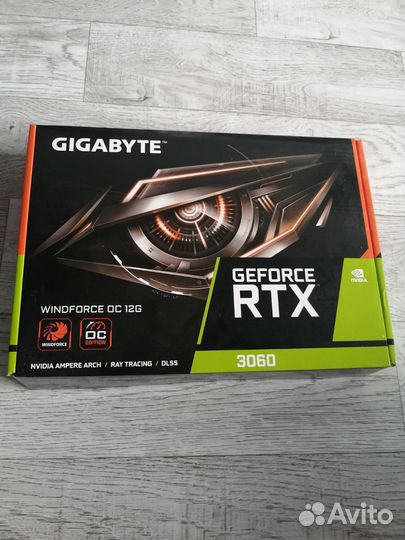 Видеокарта RTX 3060 12 гб