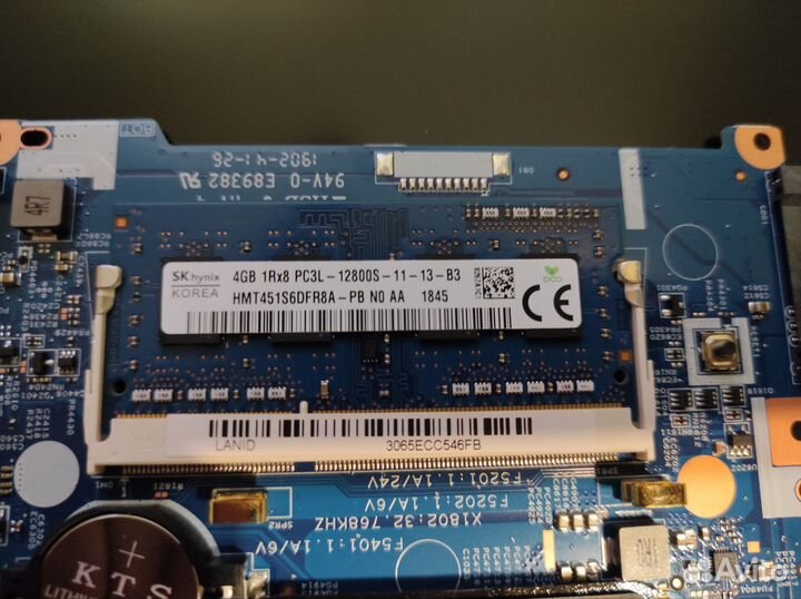 Оперативная память SO-dimm DDR3L 4Gb