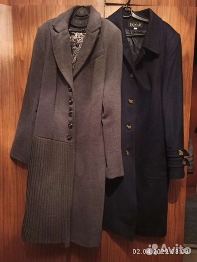 Пальто женское 50 размер цена за оба