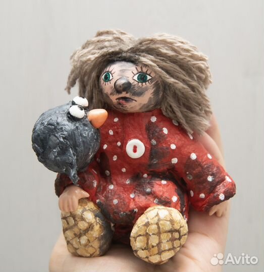 Игрушка ватная Домовёнок Кузя