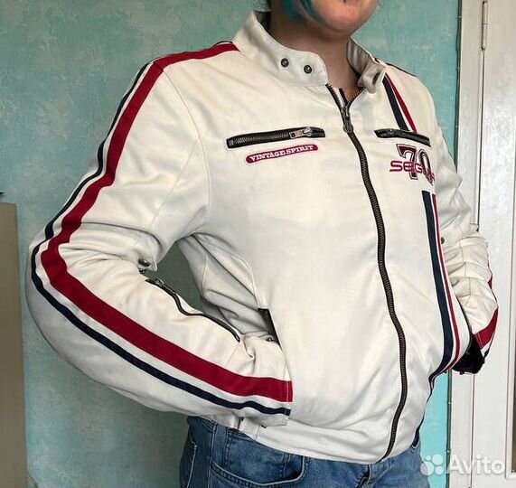 Две мотокуртки с защитой