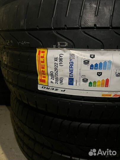 Pirelli P Zero 285/35 R22 и 315/30 R22