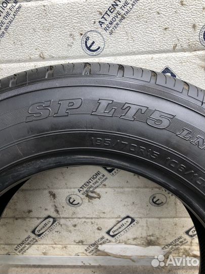 Шина 195/70R15 106/104 L LT dunlop -1 шт