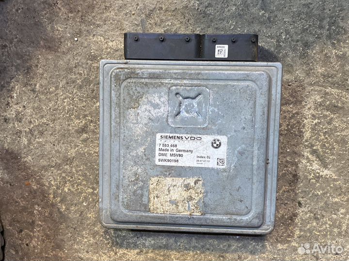 Блок управления двигателем BMW e60