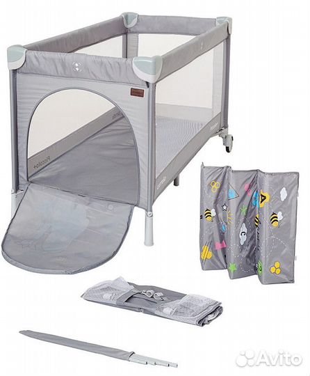 Детская кроватка манеж