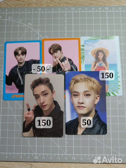Официальные карты stray kids/twice kpop
